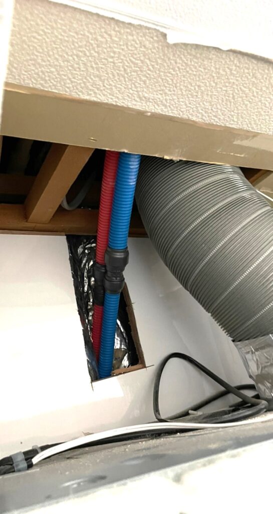 キッチンの配管更新工事