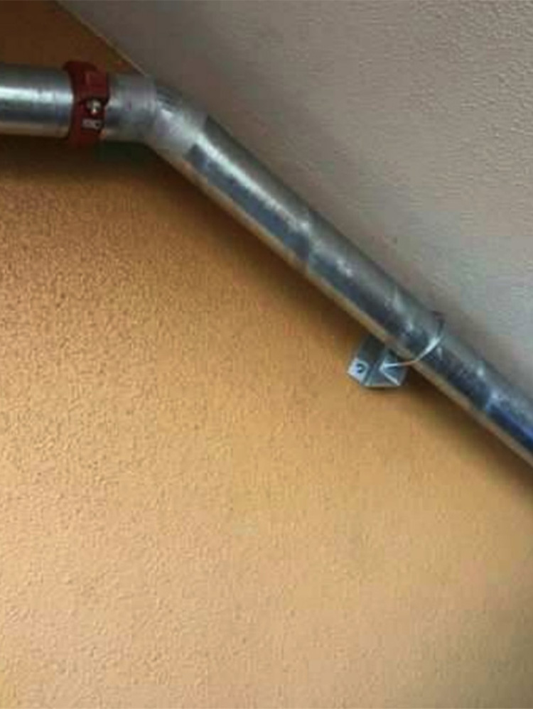 連結送水管の更新で、漏水解消と防災機能の維持を実現。