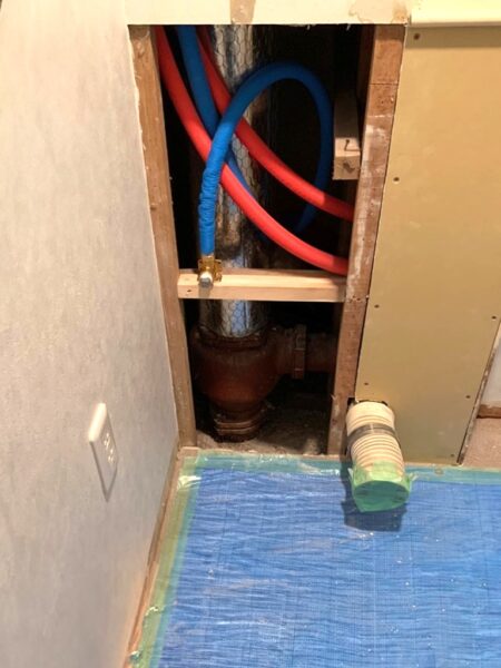 【岡崎市 戸崎町】マンション給水給湯管更新工事｜漏水不安を架橋ポリエチレン管で解消