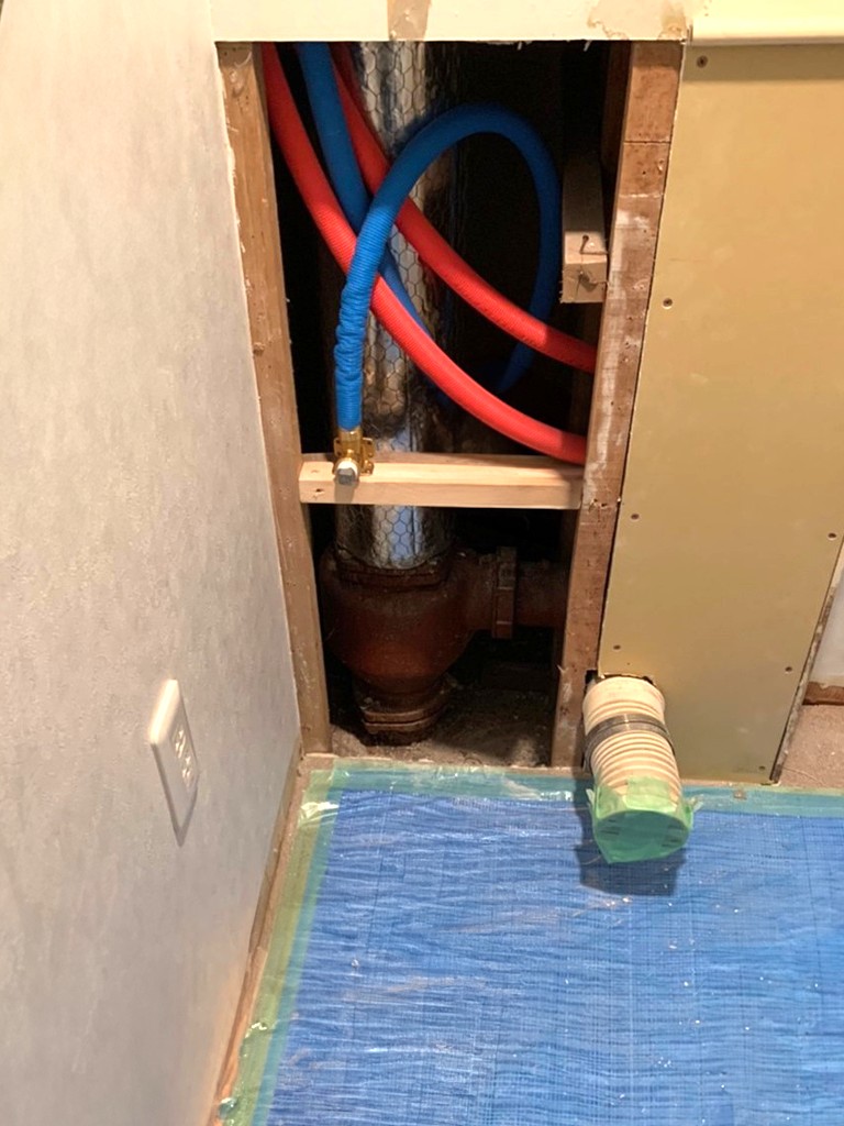 【岡崎市 戸崎町】マンション給水給湯管更新工事｜漏水不安を架橋ポリエチレン管で解消